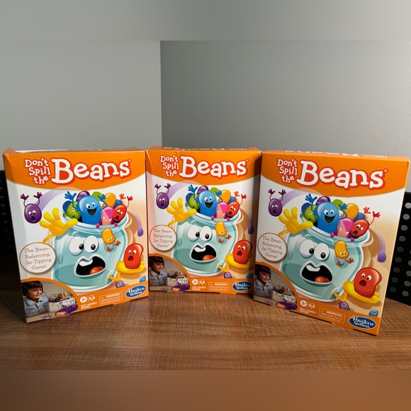 Hasbro Gaming Don't Spill The Beans Game for Kids, Preschool Games for 2 Players - Picture 5 of 6